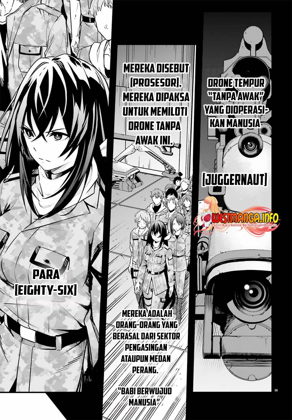 86 – Eighty Six – Fragmental Neoteny Chapter 1 - halaman 5