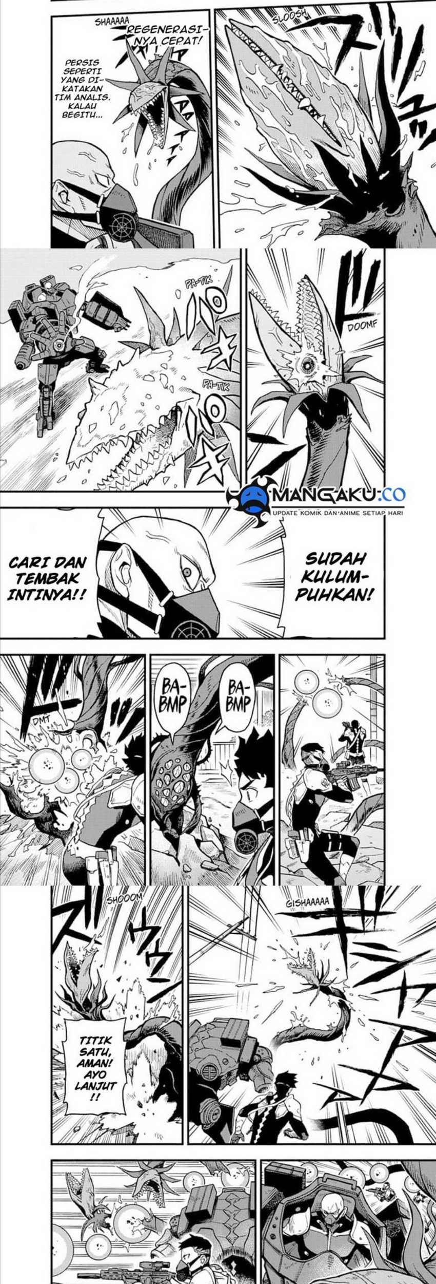 8Kaijuu B-Side Chapter 10 - halaman 22
