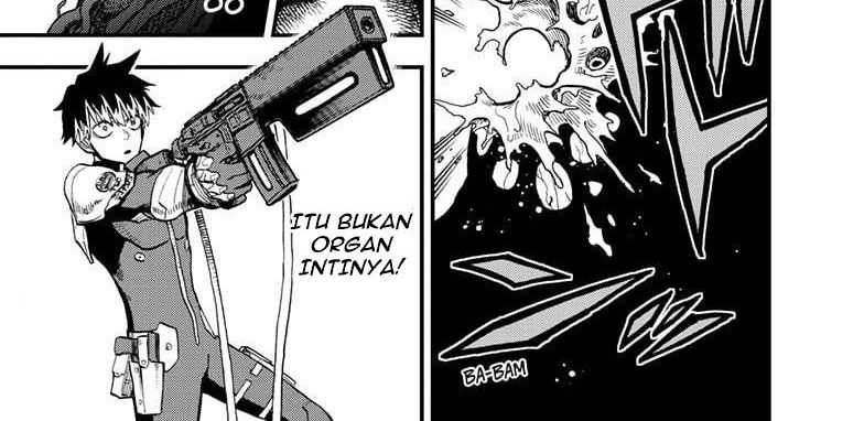 8Kaijuu B-Side Chapter 11 - halaman 53