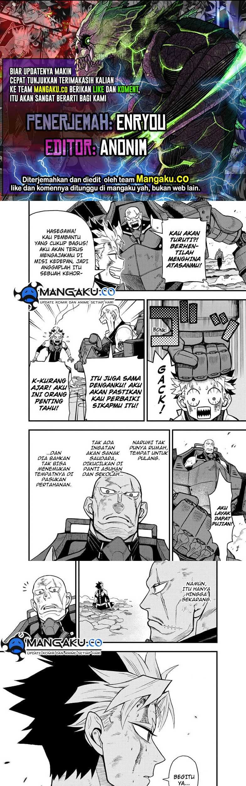 8Kaijuu B-Side Chapter 12.2 - halaman 1