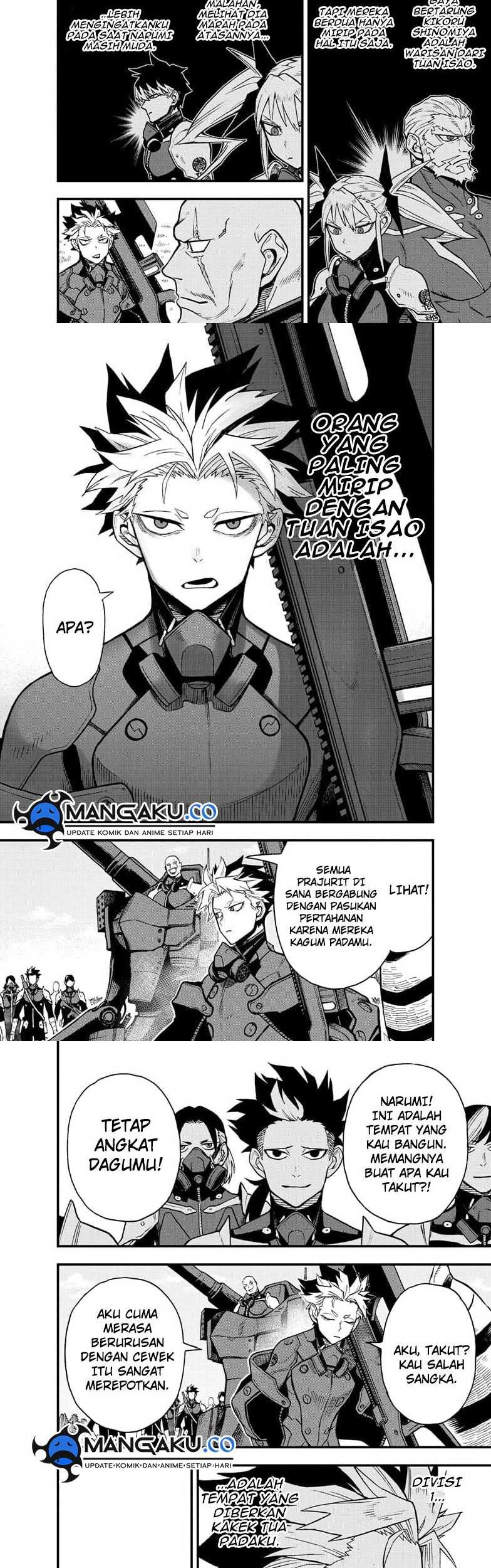 8Kaijuu B-Side Chapter 12.2 - halaman 9