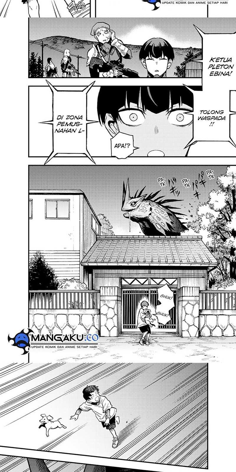 8Kaijuu B-Side Chapter 3.1 - halaman 6