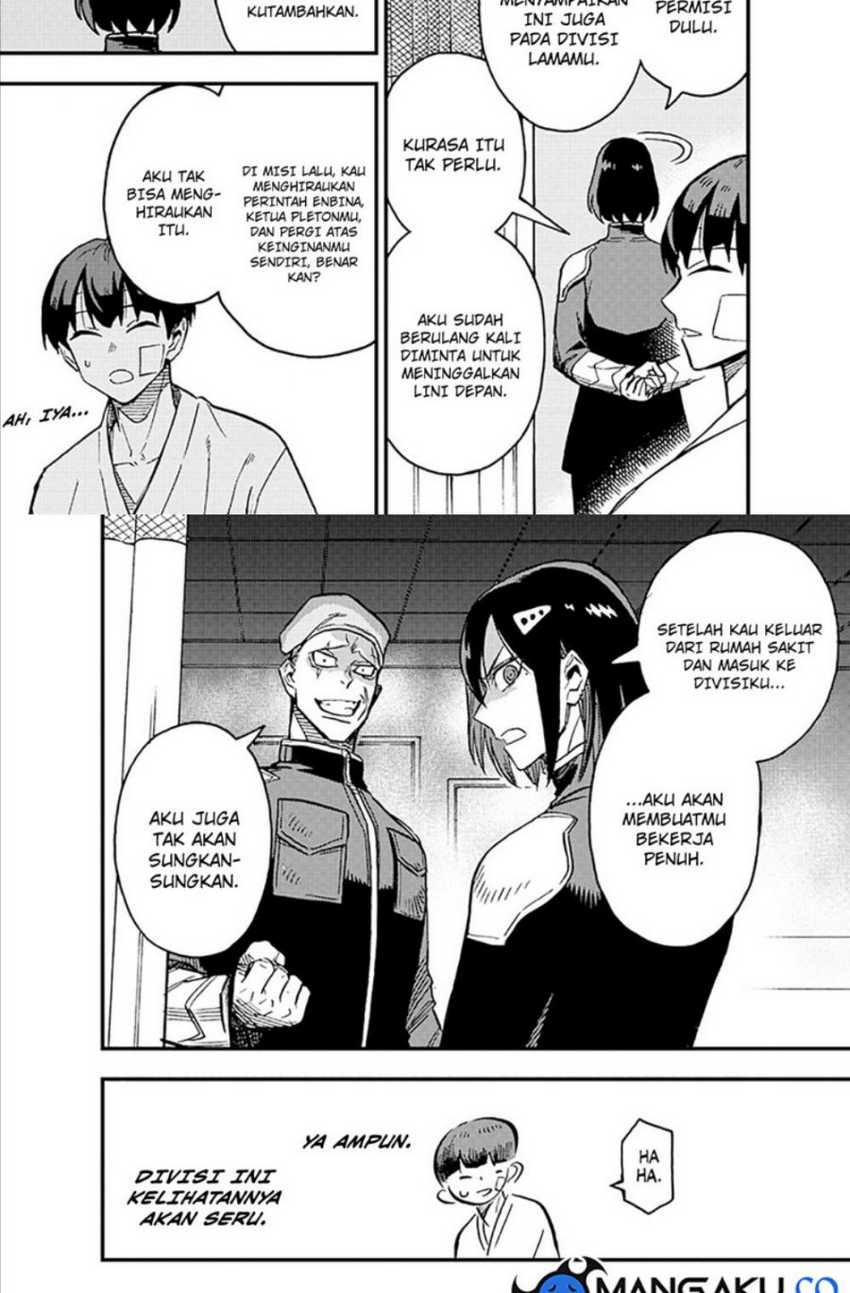 8Kaijuu B-Side Chapter 4.2 - halaman 4