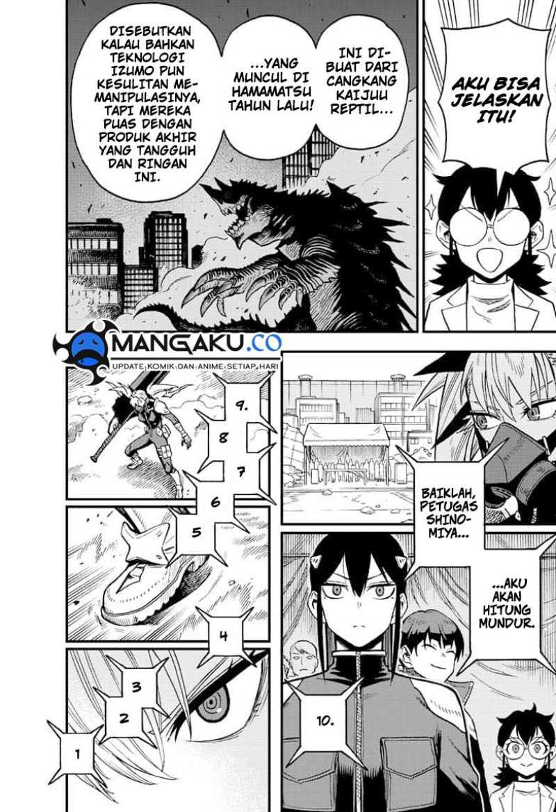 8Kaijuu B-Side Chapter 5 - halaman 22