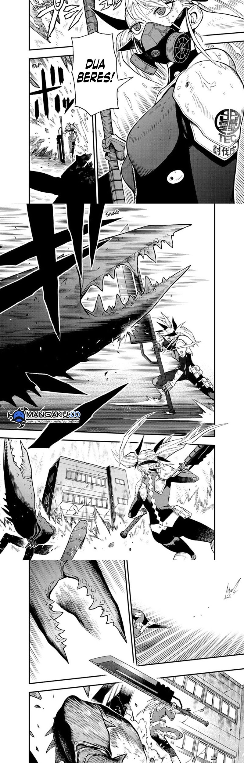 8Kaijuu B-Side Chapter 6 - halaman 11