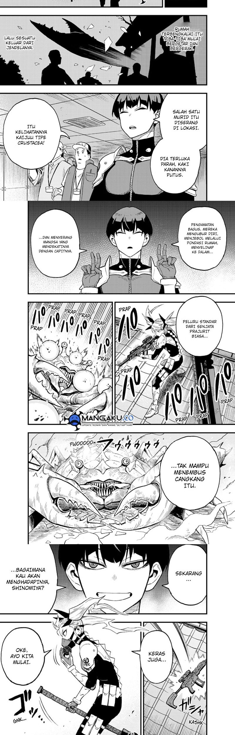 8Kaijuu B-Side Chapter 6 - halaman 7