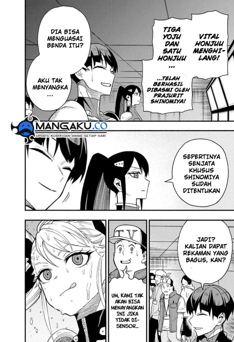 8Kaijuu B-Side Chapter 8 - halaman 17