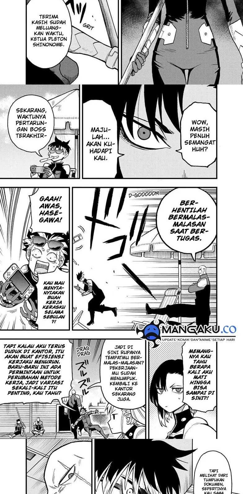 8Kaijuu B-Side Chapter 9 - halaman 6