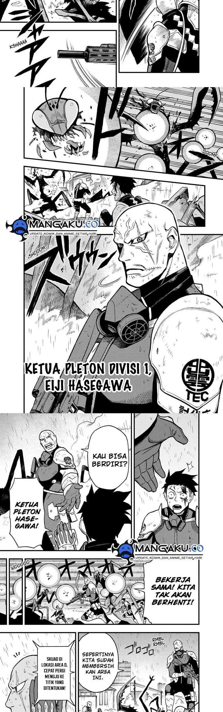 8Kaijuu B-Side Chapter 9 - halaman 9