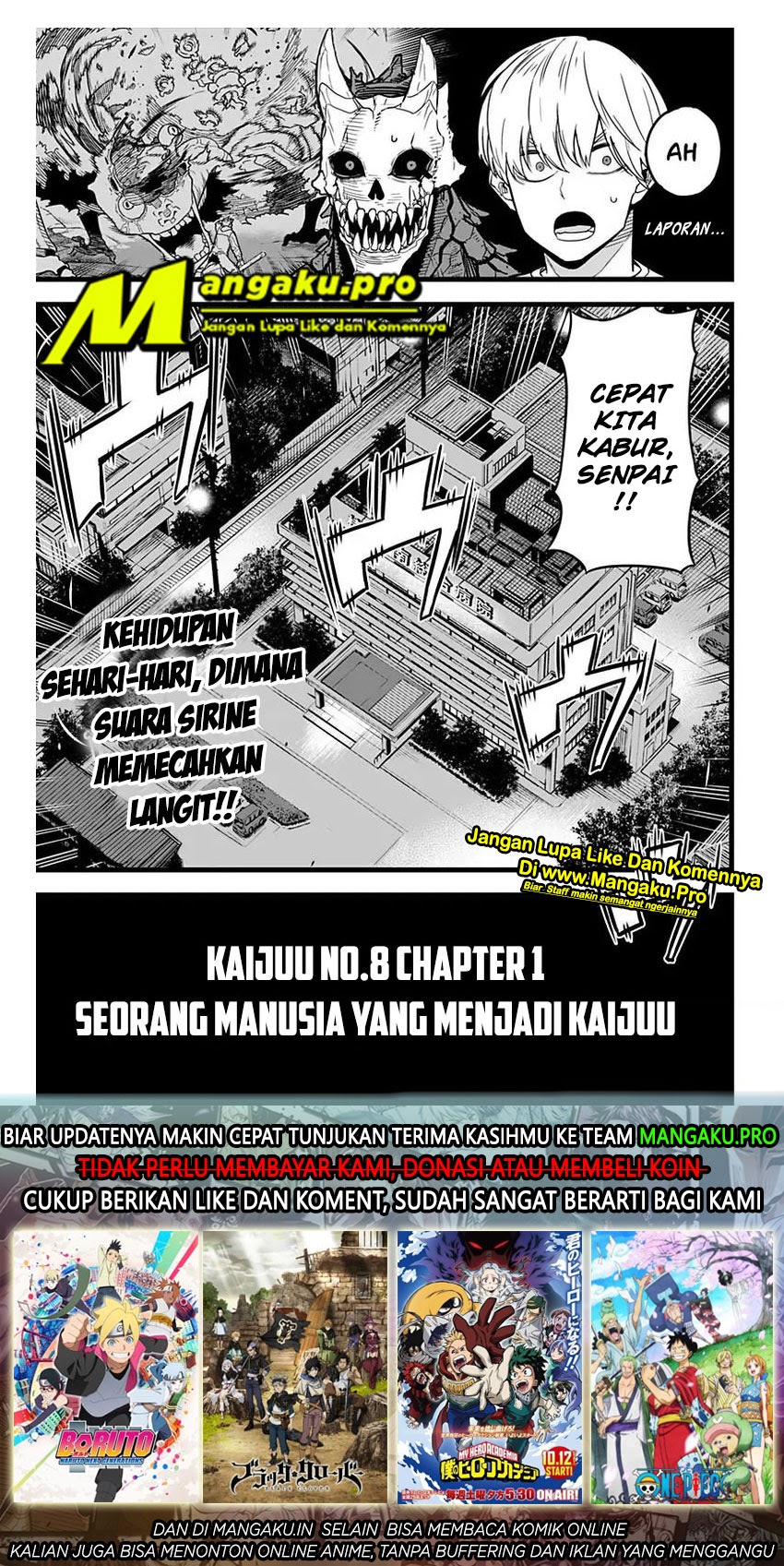 8Kaijuu Chapter 1.2 - halaman 26