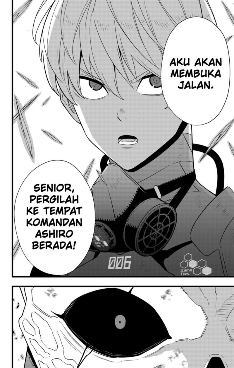 8Kaijuu Chapter 100 - halaman 18