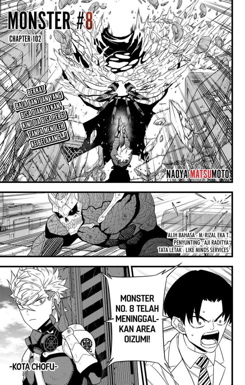 8Kaijuu Chapter 102 - halaman 1