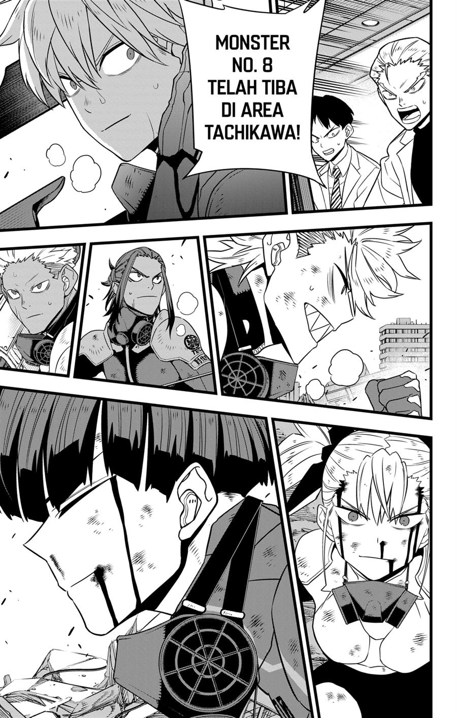 8Kaijuu Chapter 105 - halaman 9