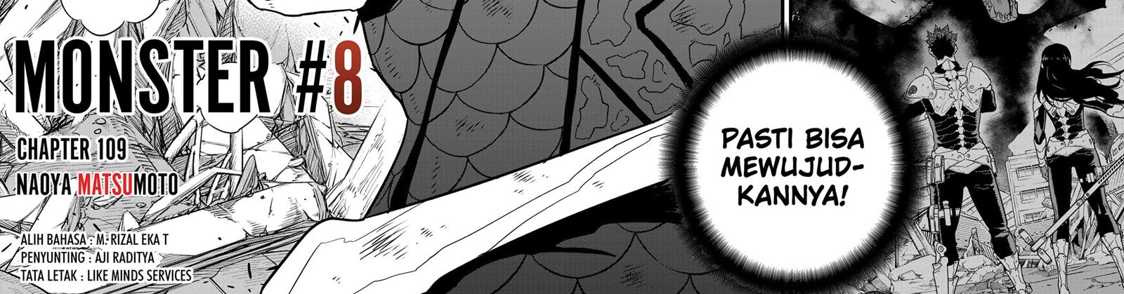 8Kaijuu Chapter 109 - halaman 12