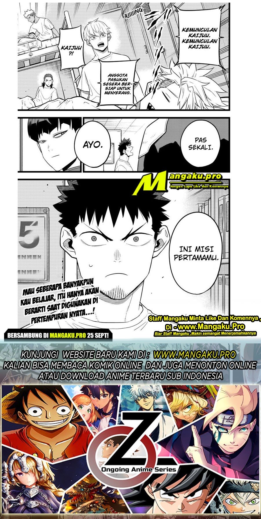8Kaijuu Chapter 11 - halaman 20