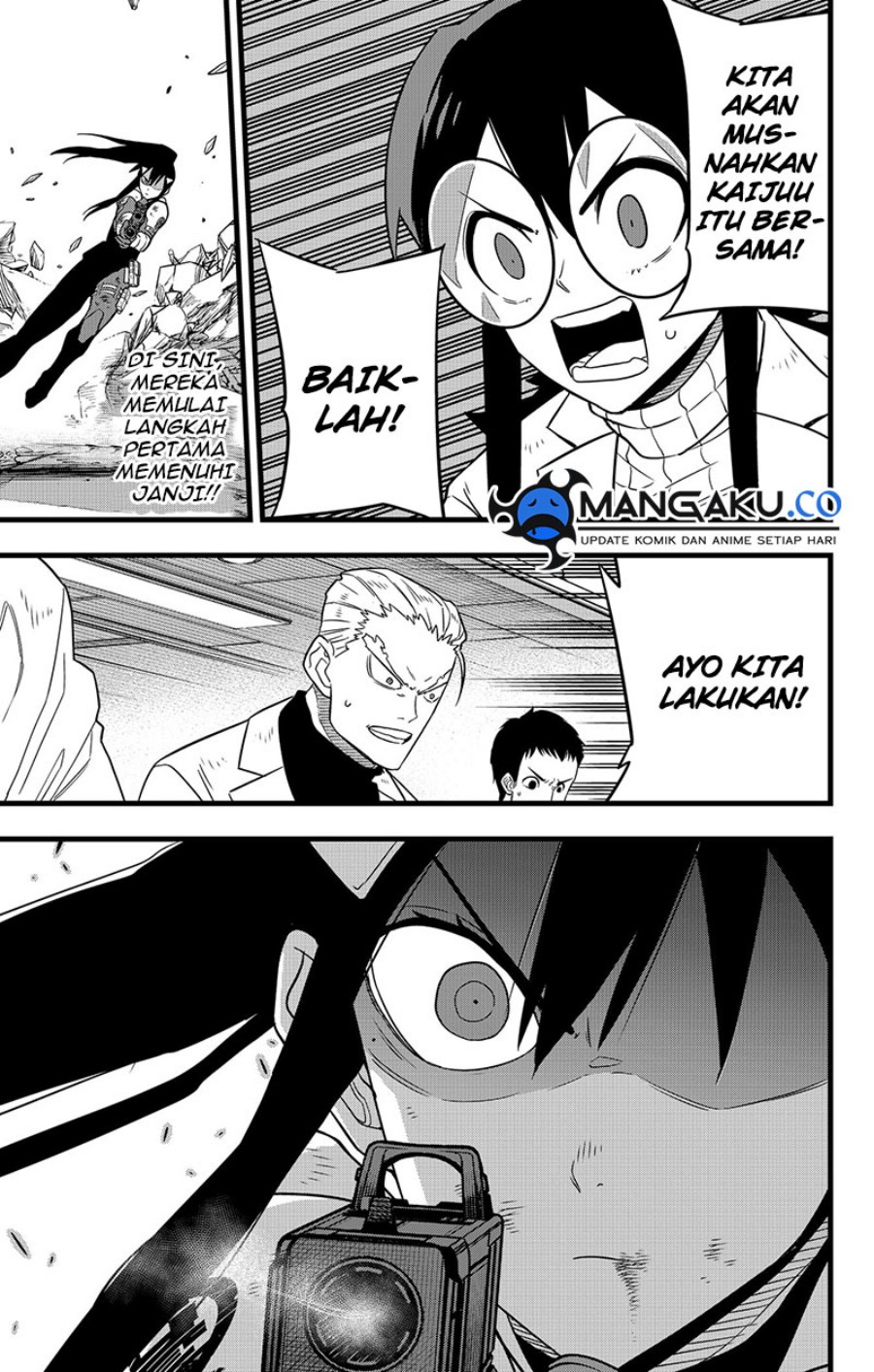 8Kaijuu Chapter 110 - halaman 10