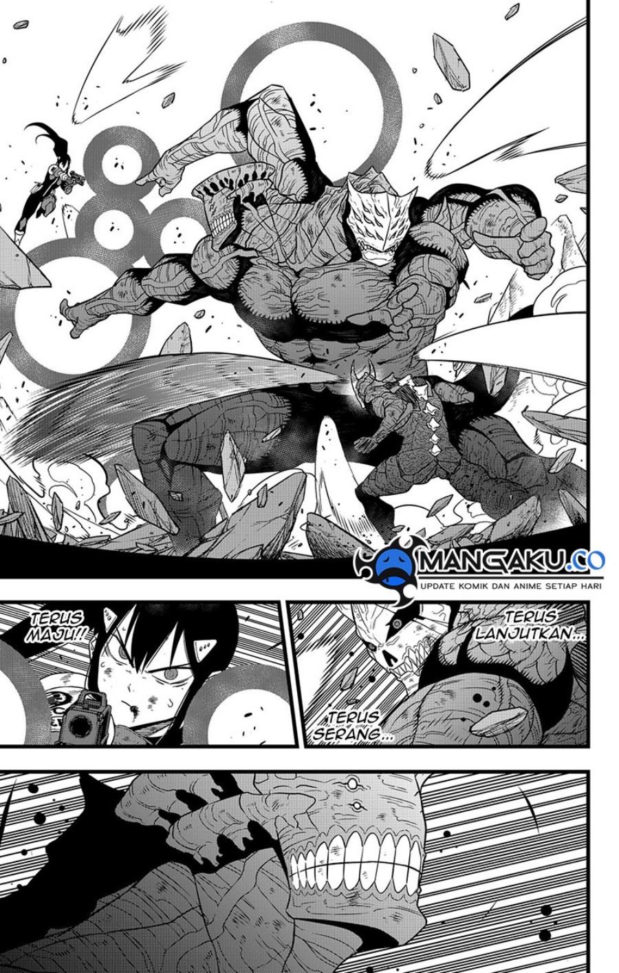 8Kaijuu Chapter 110 - halaman 16