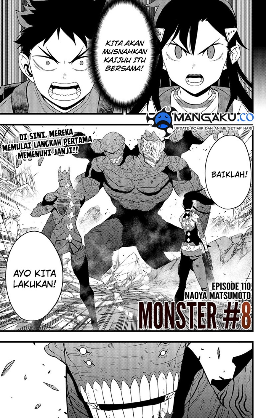 8Kaijuu Chapter 110 - halaman 2