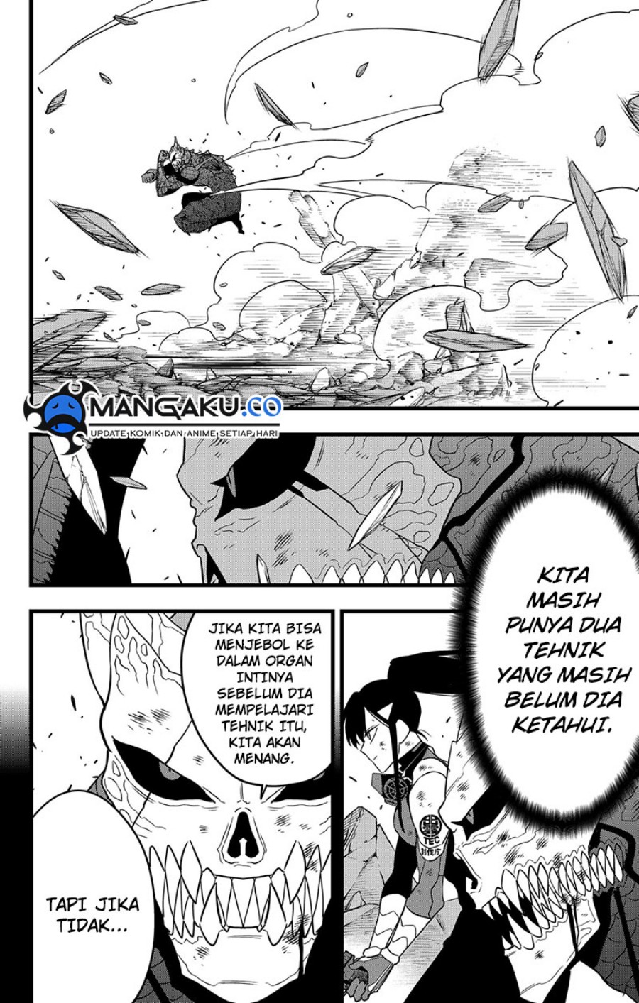 8Kaijuu Chapter 110 - halaman 5