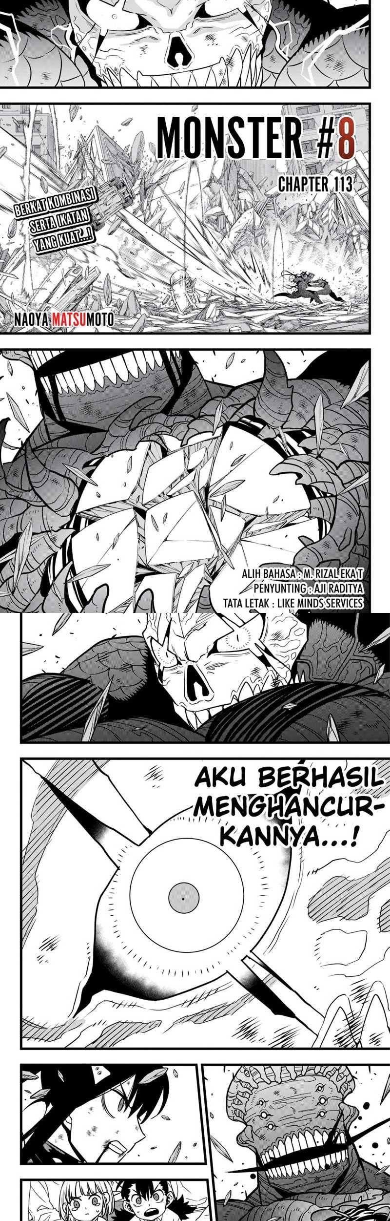 8Kaijuu Chapter 113 - halaman 1