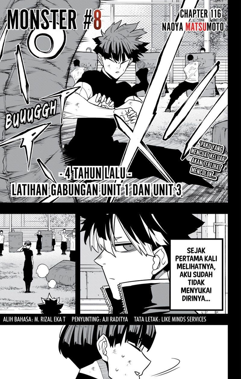 8Kaijuu Chapter 116 - halaman 1
