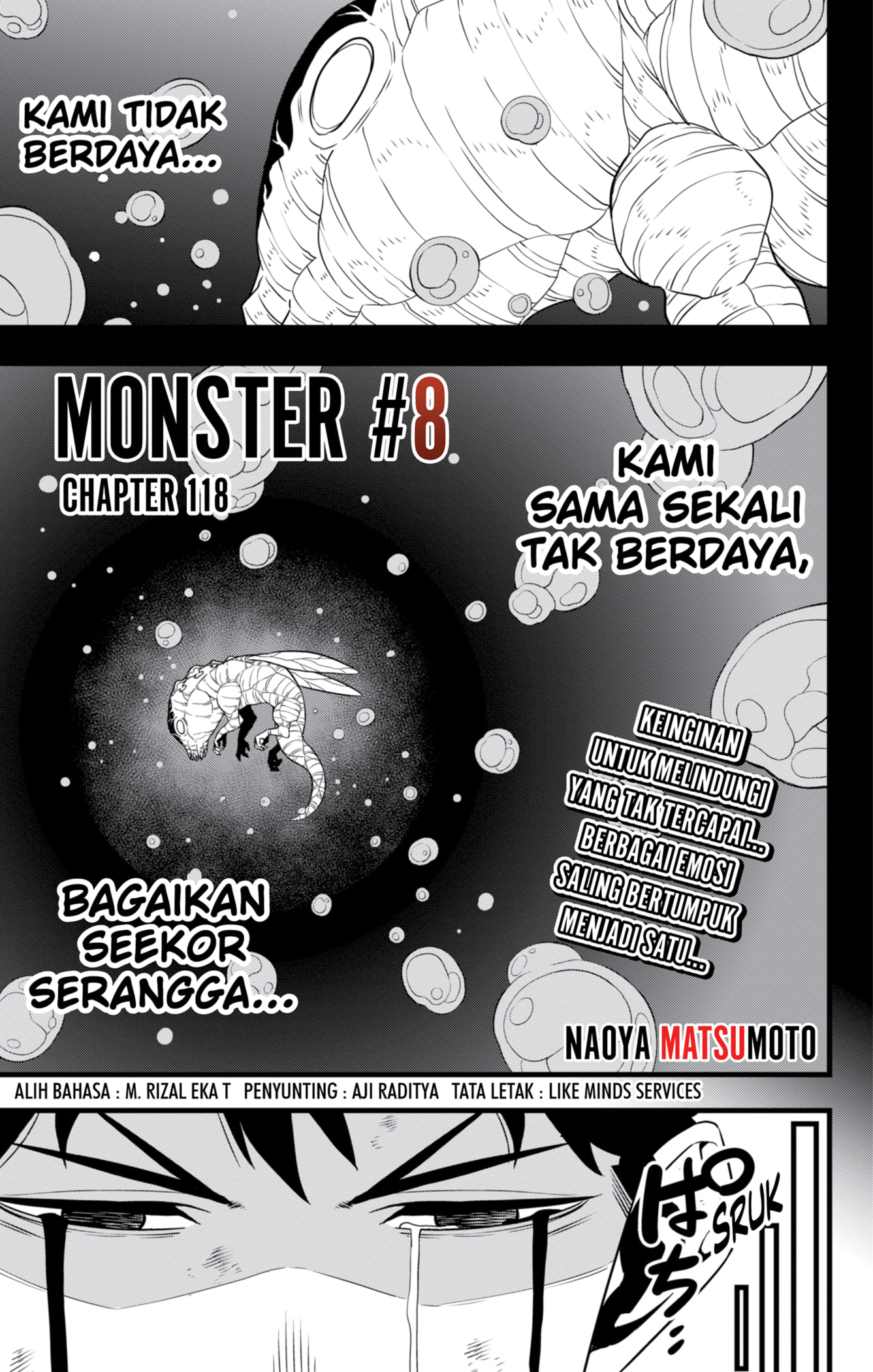 8Kaijuu Chapter 118 - halaman 1