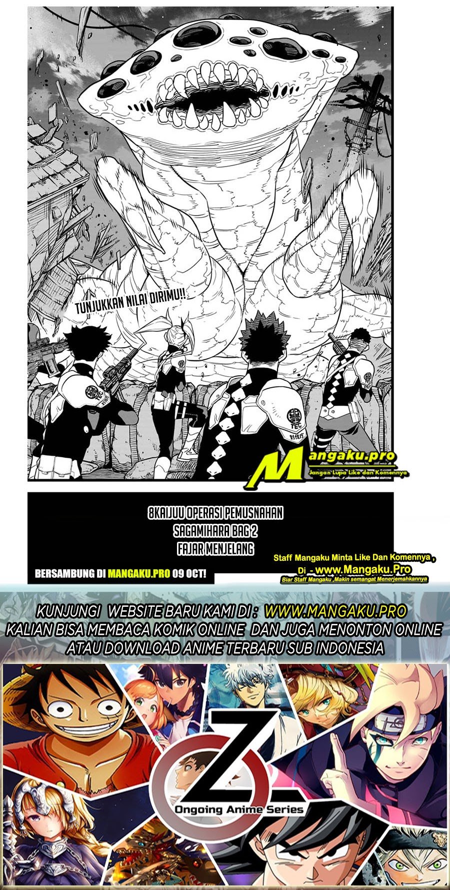 8Kaijuu Chapter 12 - halaman 18
