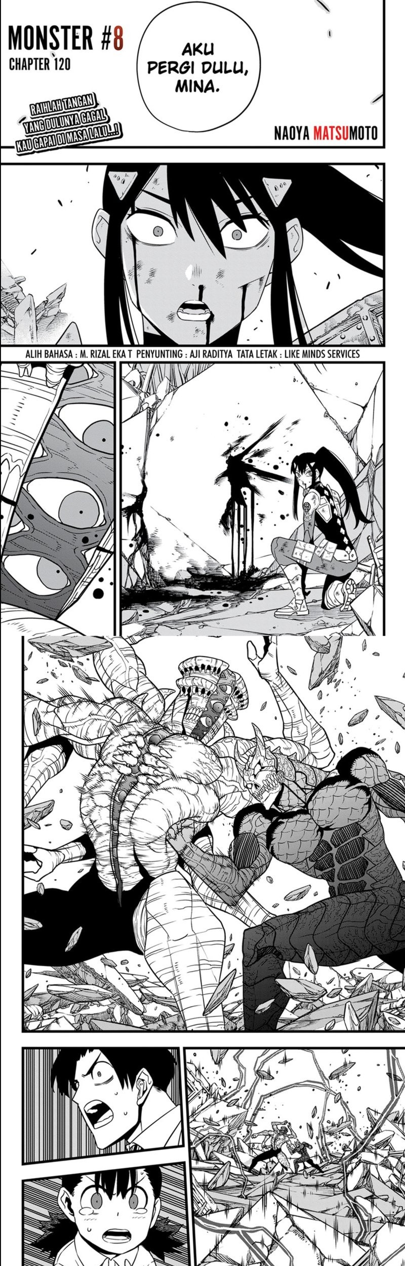 8Kaijuu Chapter 120 - halaman 1