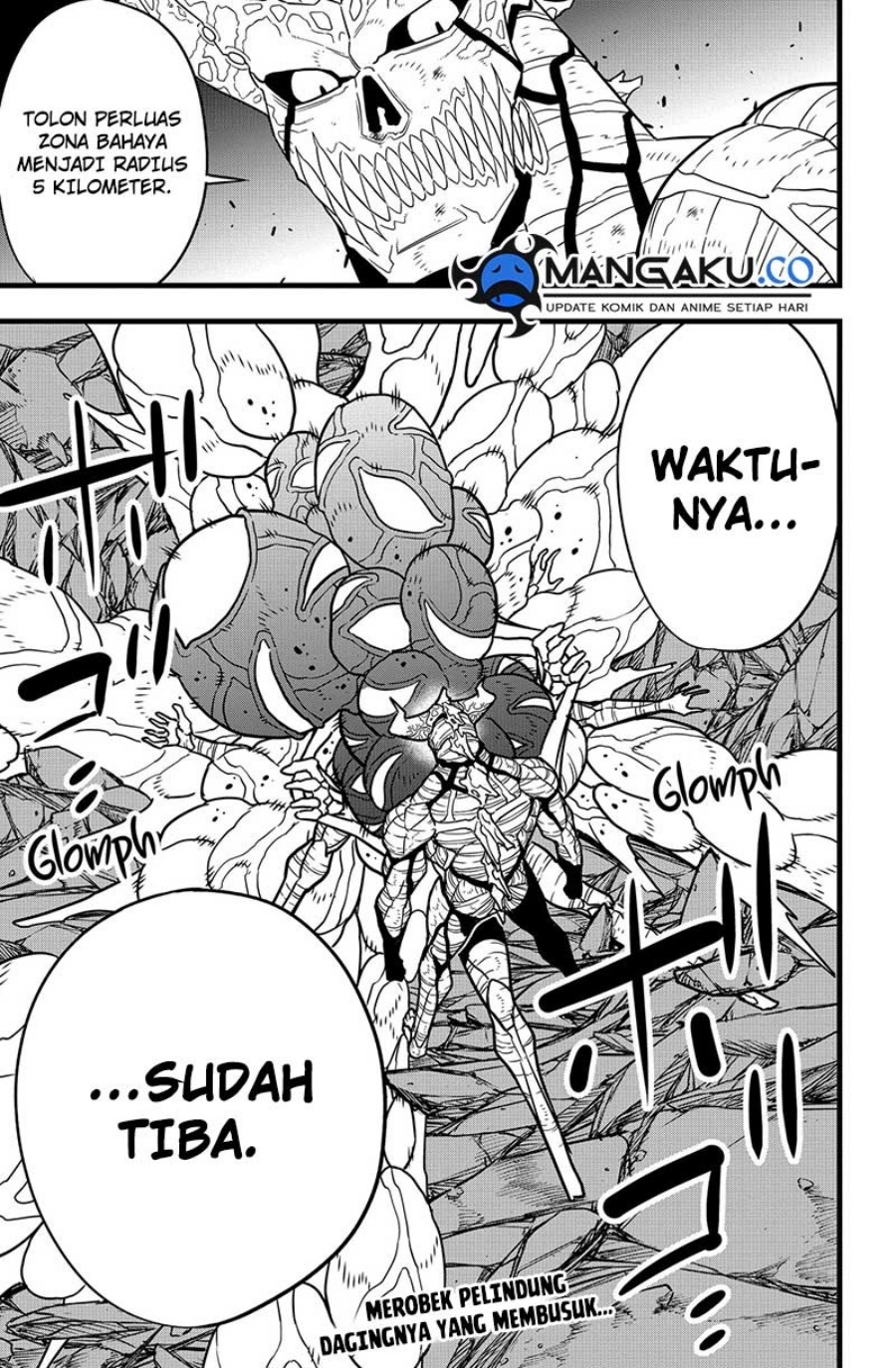 8Kaijuu Chapter 122 - halaman 25