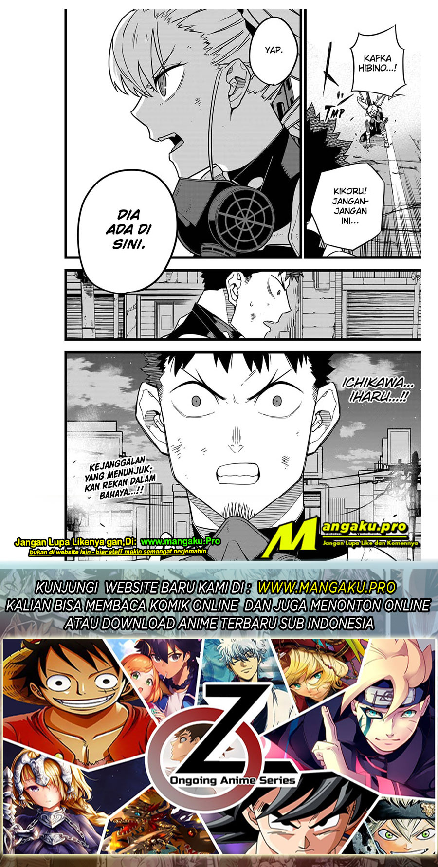 8Kaijuu Chapter 16 - halaman 24