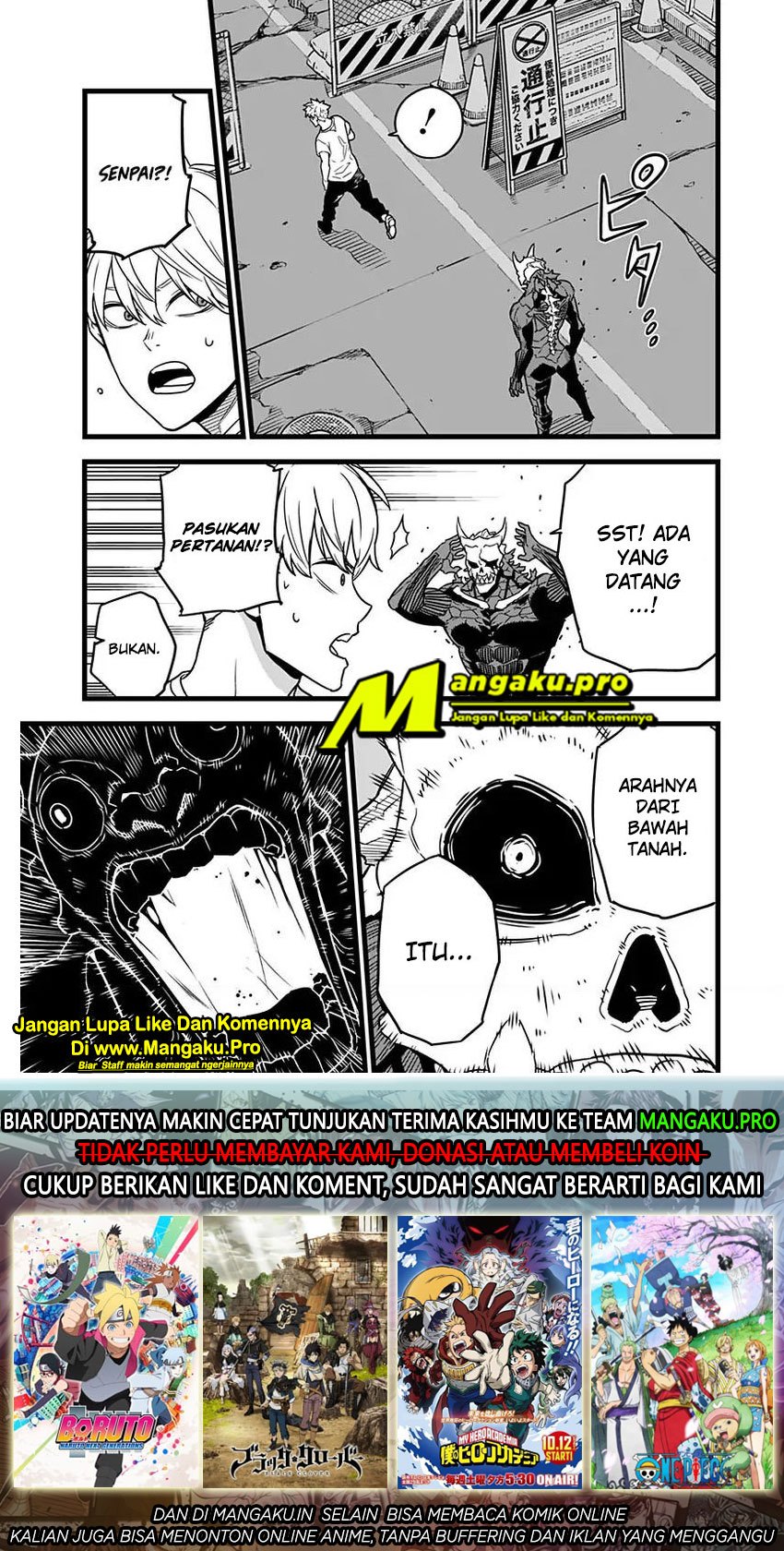 8Kaijuu Chapter 2.1 - halaman 20