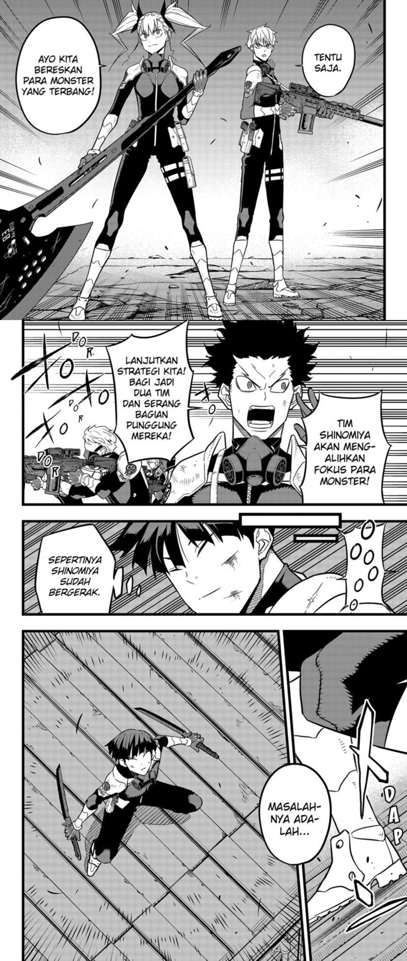 8Kaijuu Chapter 26 - halaman 9