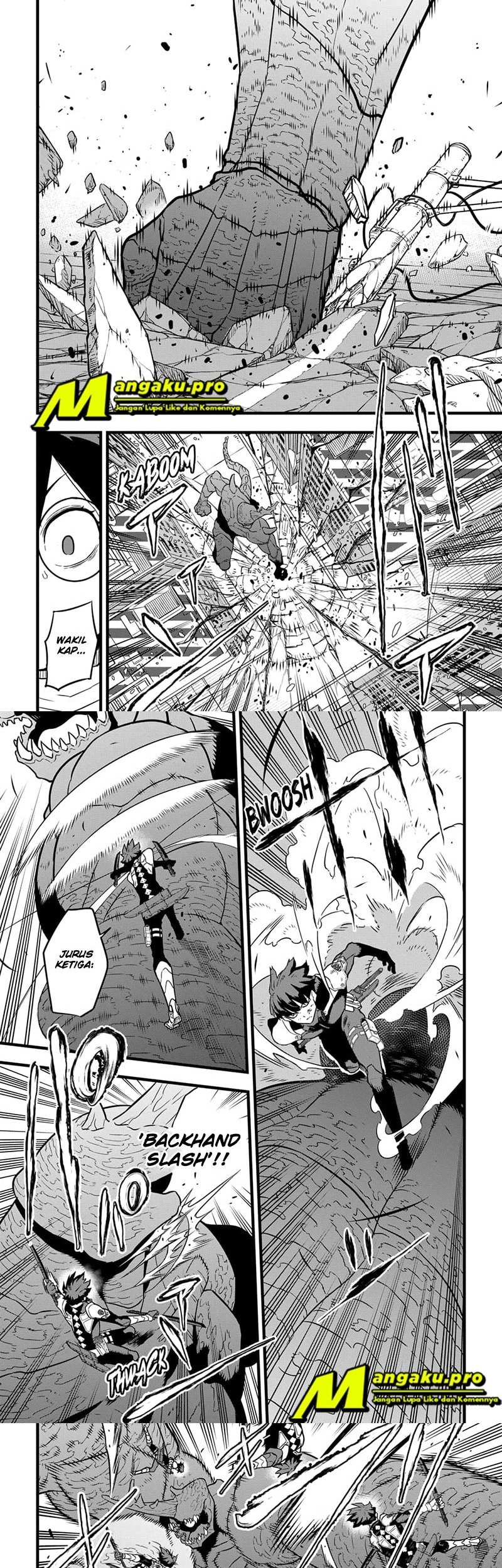 8Kaijuu Chapter 28 - halaman 6