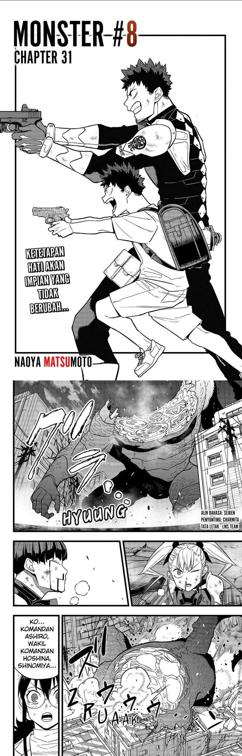 8Kaijuu Chapter 31 - halaman 1