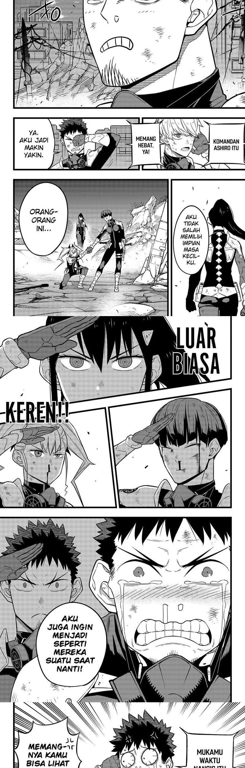 8Kaijuu Chapter 31 - halaman 3