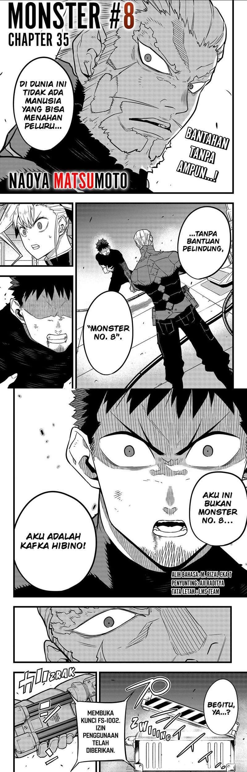 8Kaijuu Chapter 35 - halaman 1