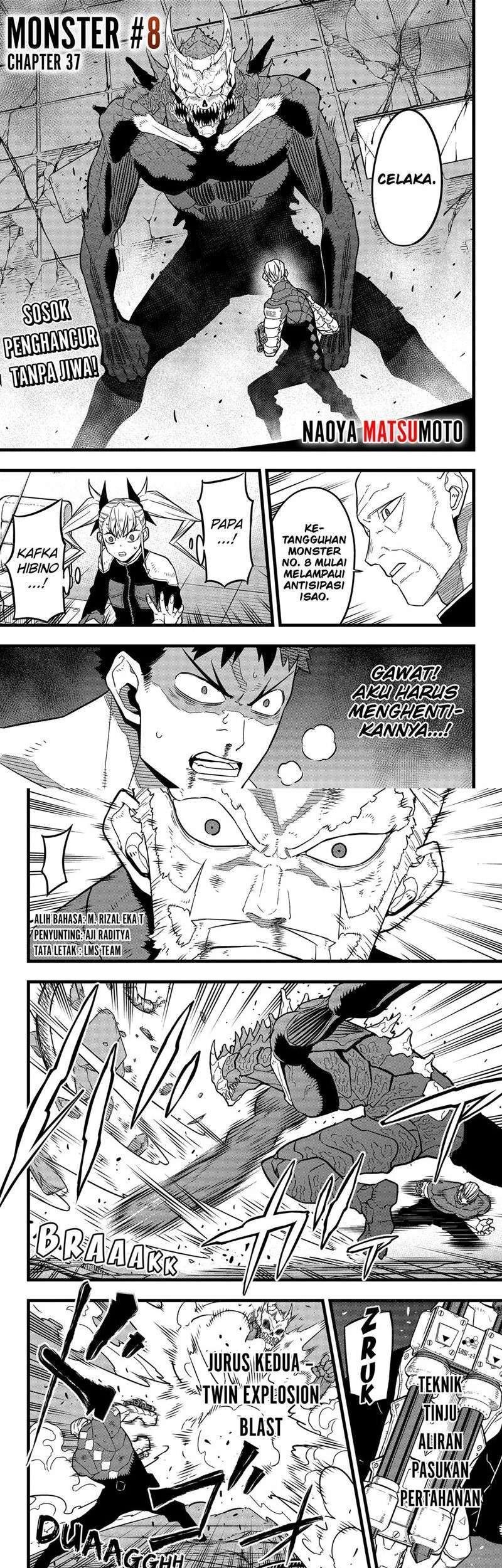 8Kaijuu Chapter 37 - halaman 1
