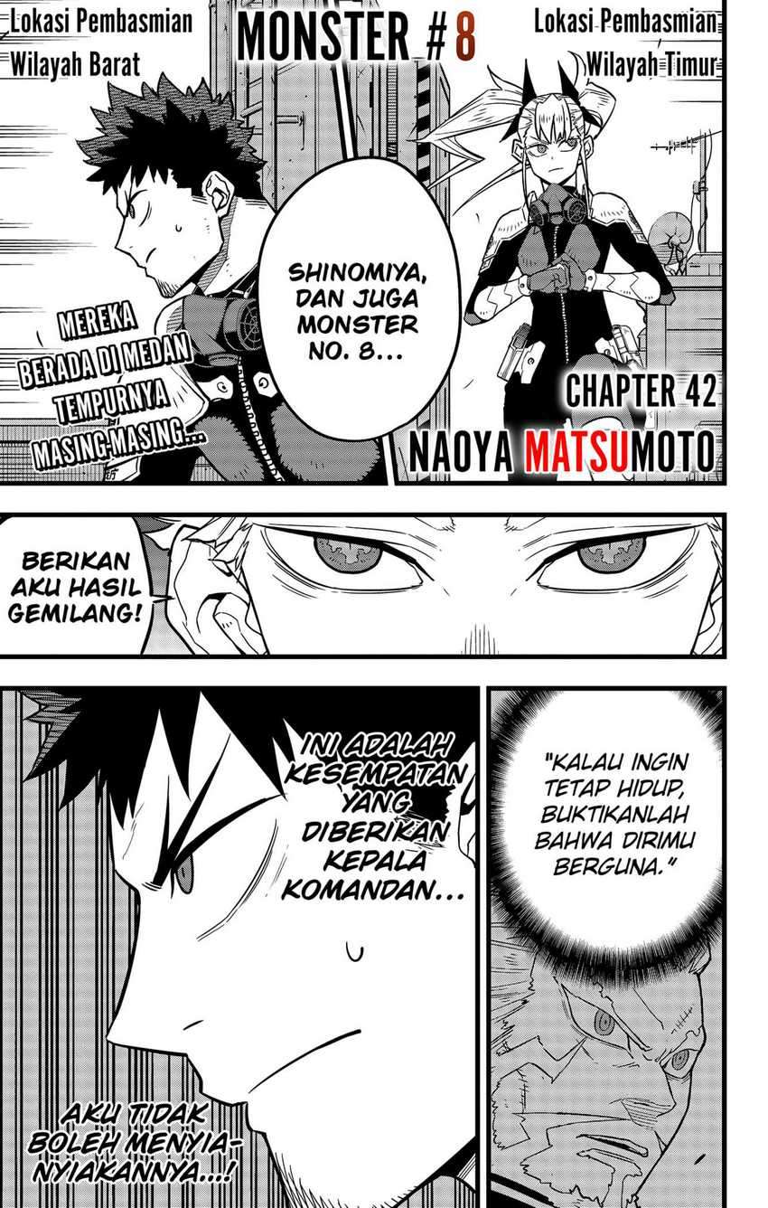 8Kaijuu Chapter 42 - halaman 1