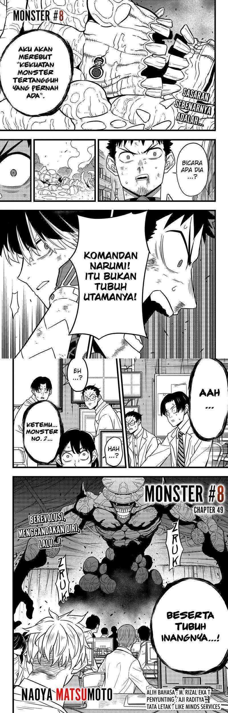 8Kaijuu Chapter 49 - halaman 1