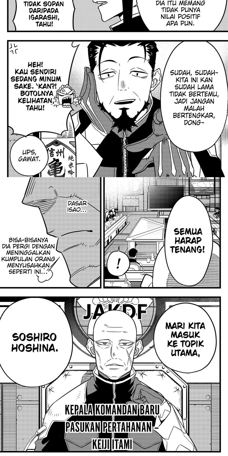 8Kaijuu Chapter 57 - halaman 10
