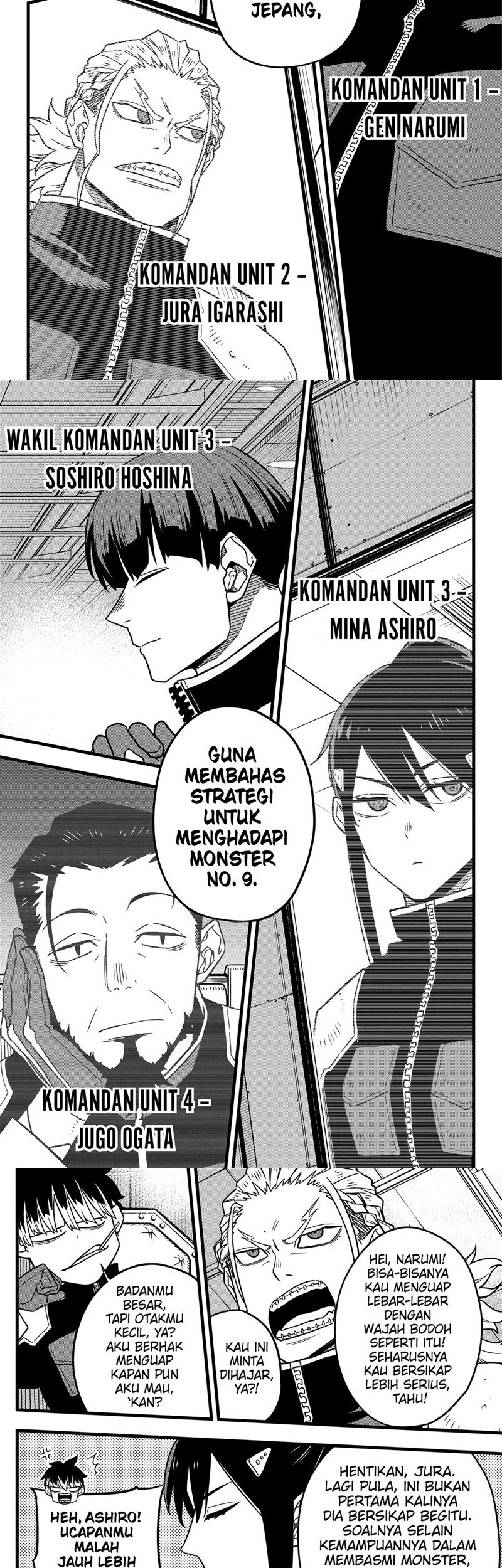 8Kaijuu Chapter 57 - halaman 9