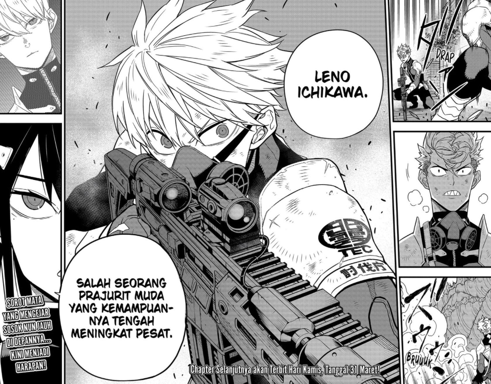8Kaijuu Chapter 58 - halaman 15