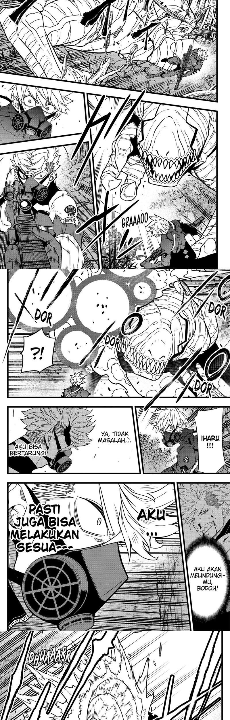 8Kaijuu Chapter 60 - halaman 10