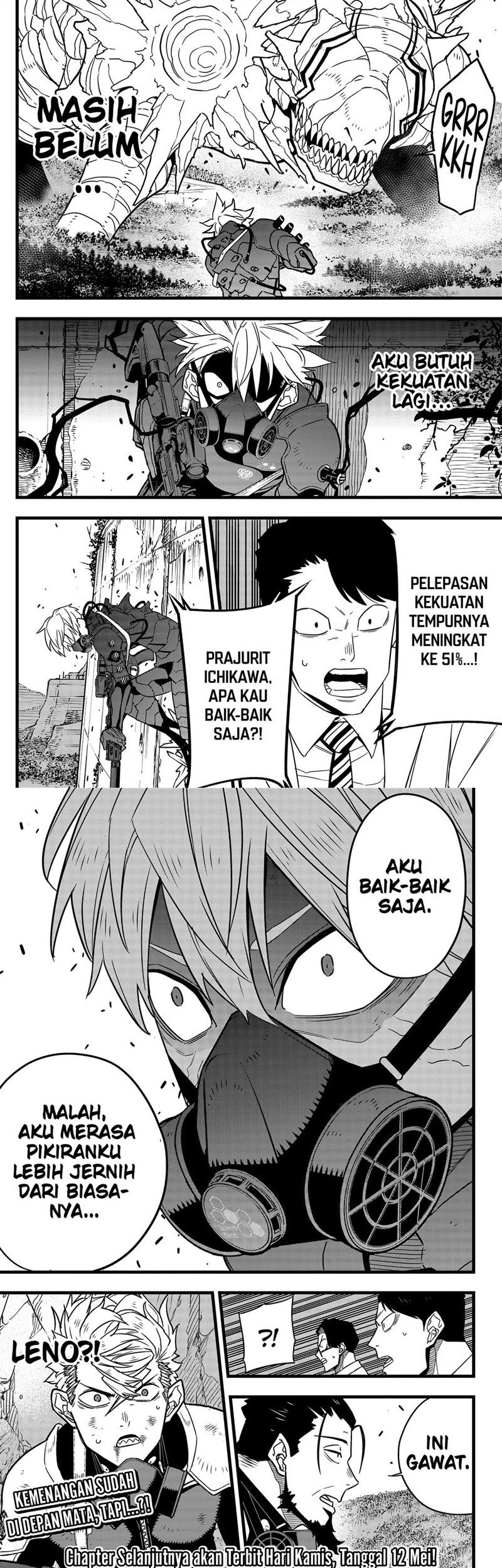8Kaijuu Chapter 61 - halaman 13
