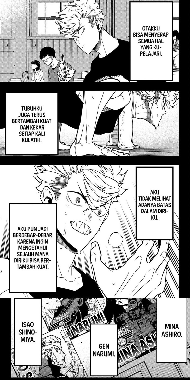 8Kaijuu Chapter 61 - halaman 2