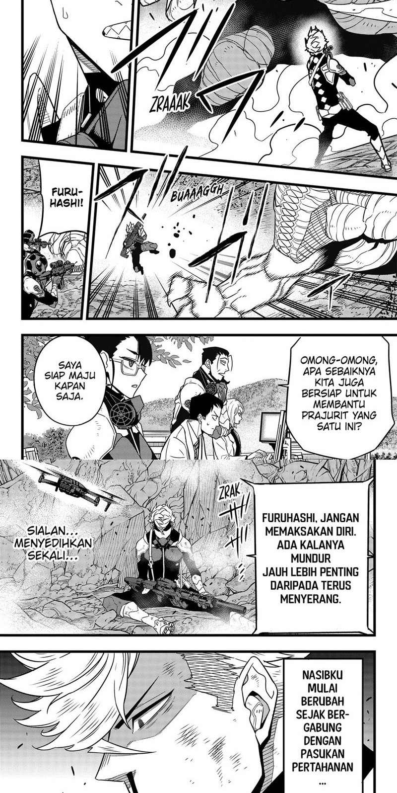 8Kaijuu Chapter 61 - halaman 4