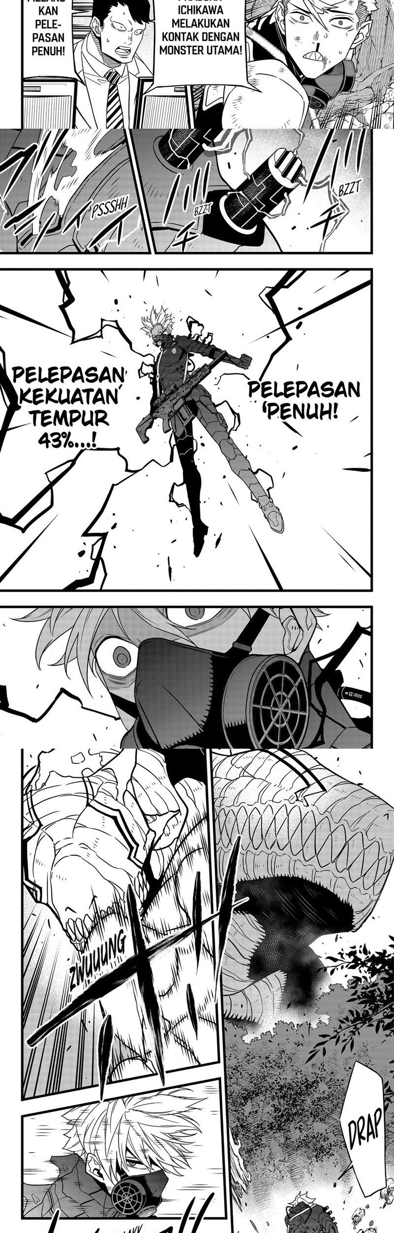8Kaijuu Chapter 61 - halaman 7