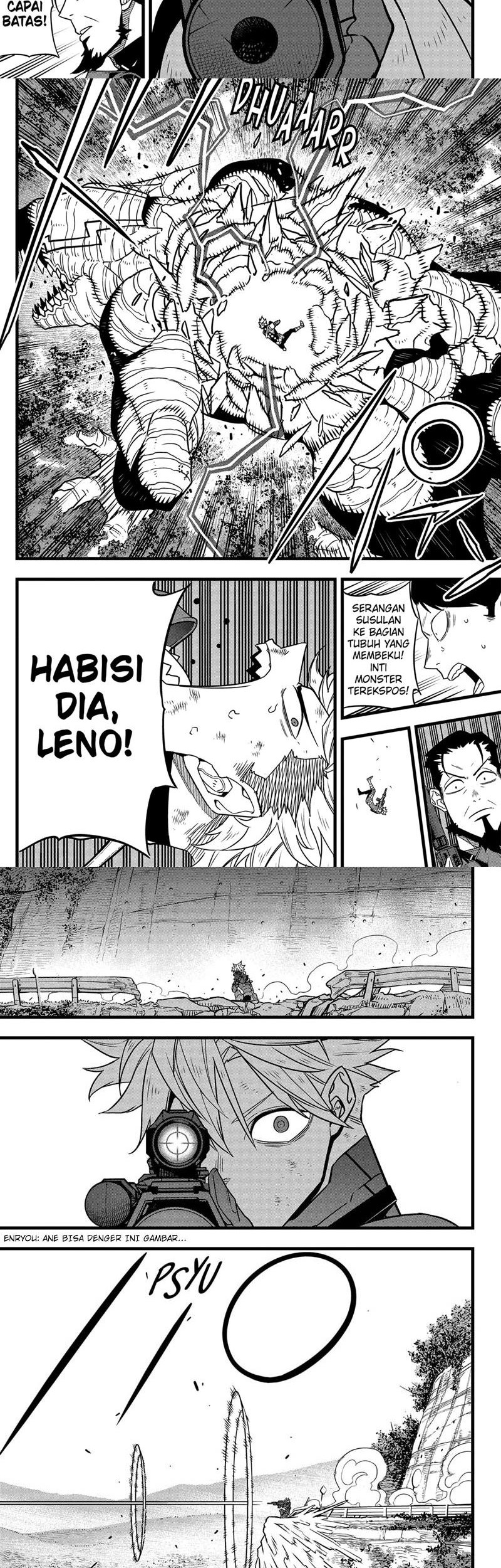 8Kaijuu Chapter 63 - halaman 10