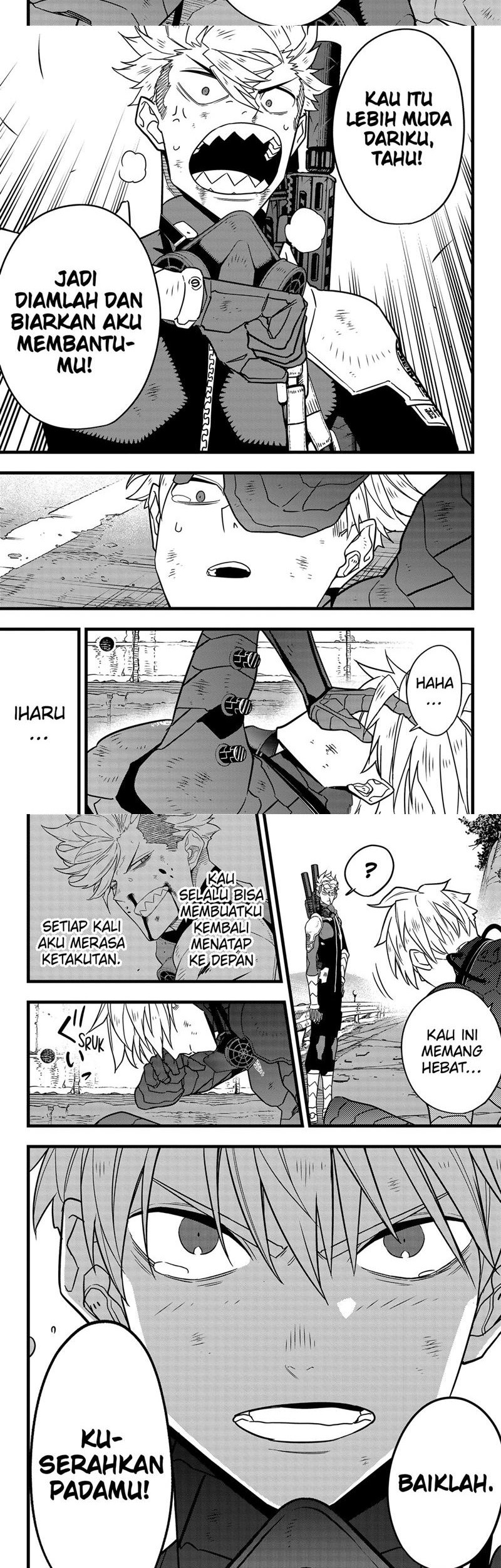 8Kaijuu Chapter 63 - halaman 4