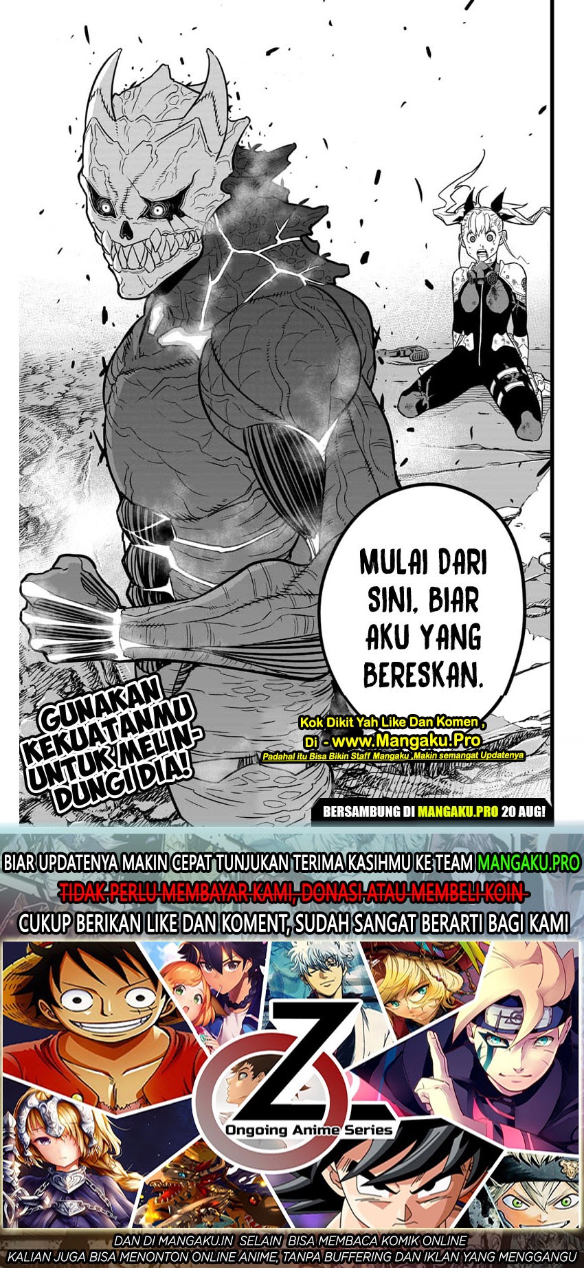 8Kaijuu Chapter 7 - halaman 20